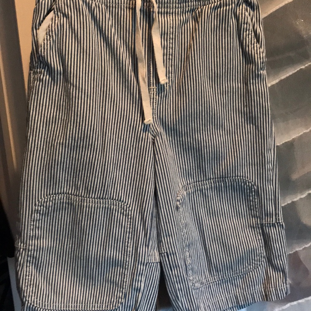 Mini Boden stripe shorts for boys size 7